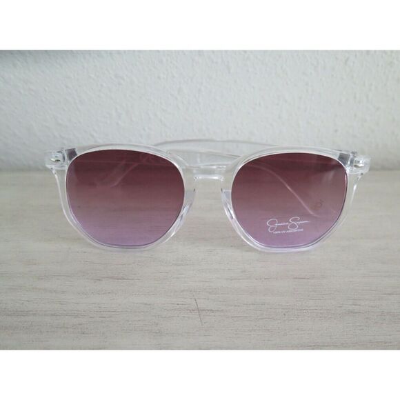 Jessica Simpson J6120 CRY Women's Clear Frame Sunglasses - Picture 1 of 10